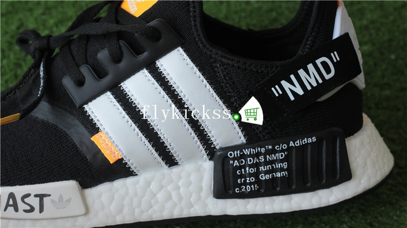 Off White x Adidas NMD XR1 PK Black BA8860